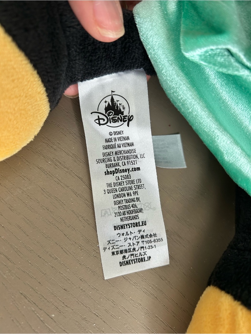 Disney Minnie Mouse Statue of Liberty Plush - Teal & Yellow - Picture 6 of 8